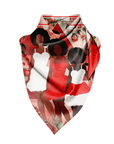 Sistership Luxe Scarf - Crimson,Scarves, Sassy Jones,