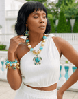 Soleia Sea Turtle 3pc Chunky Stack,Bracelets, Sassy Jones,