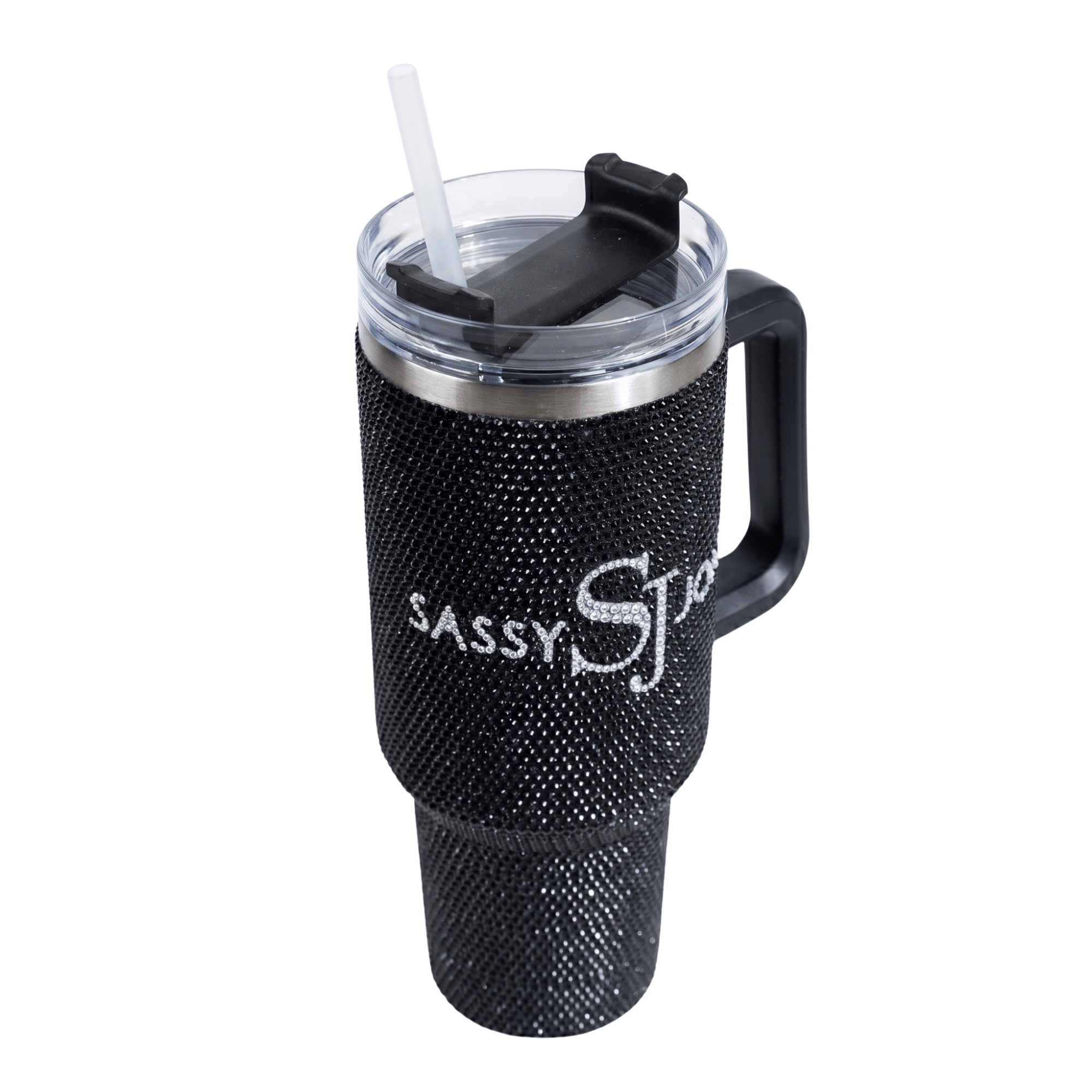 Sparkle Tumbler - Black,Home Decor, Sassy Jones,