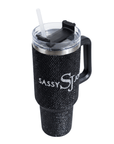 Sparkle Tumbler - Black,Home Decor, Sassy Jones,