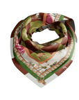 Sugarfoot Luxe Scarf - Burgundy/Olive,Scarves, Sassy Jones,