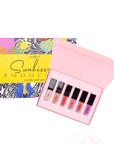 Sunkissed Smooches High Shine 6pc Travel Gloss Gift Set,Beauty, Sassy Jones,