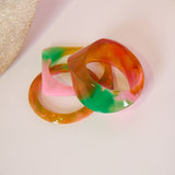 Talia 3pc Bracelet Stack - Rainbow,Earrings, Sassy Jones,