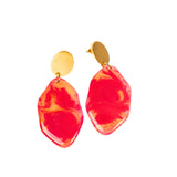 Talia Dangles - Pink/Gold,Earrings, Sassy Jones,