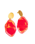 Talia Dangles - Pink/Gold,Earrings, Sassy Jones,