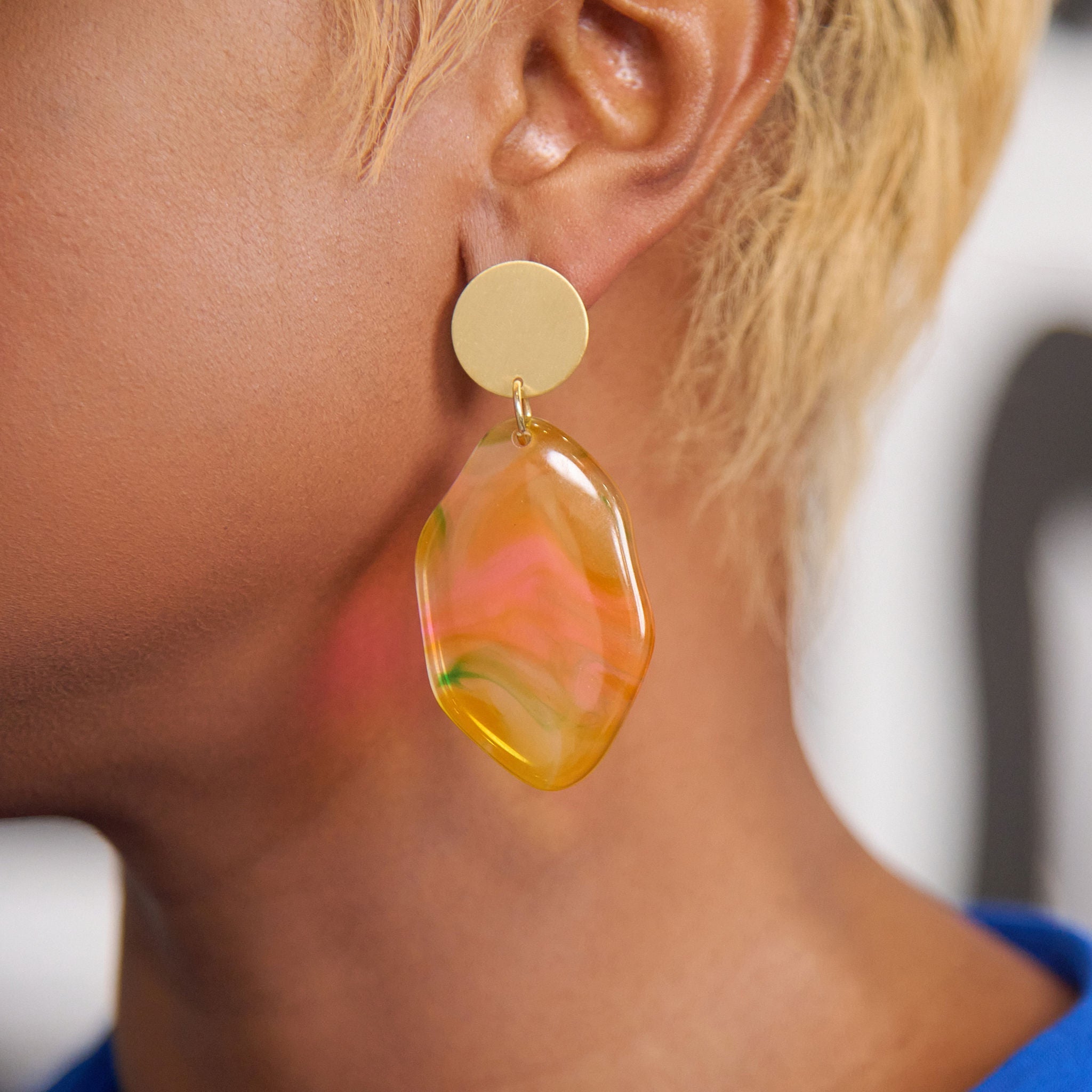 Talia Dangles - Rainbow,Earrings, Sassy Jones,