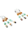 Tezra Dangles - Amazonite,Earrings, Sassy Jones,