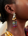 Tezra Dangles - Lapis Melody,Earrings, Sassy Jones,