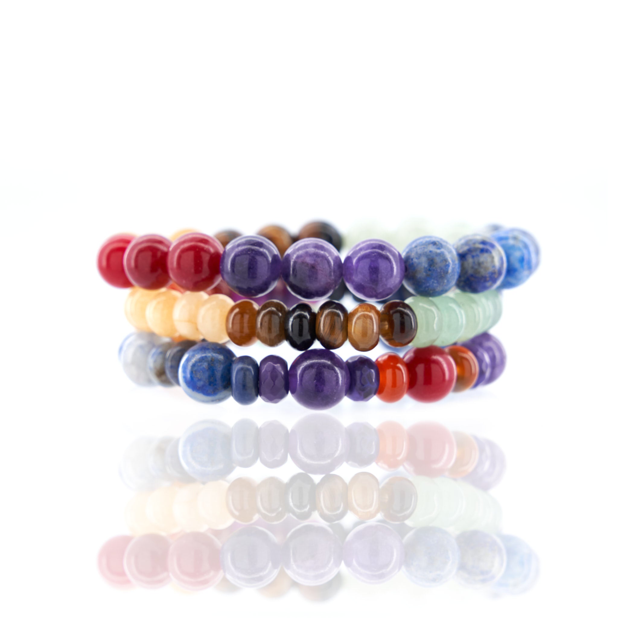 Tezra Bracelet Stack - Lapis Melody
