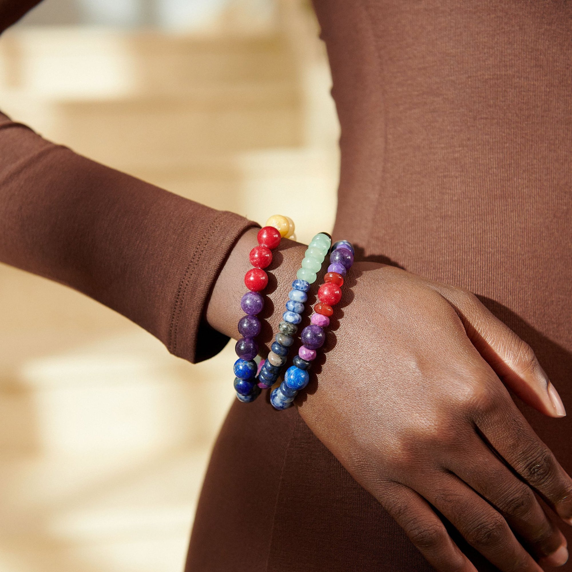 Tezra Bracelet Stack - Lapis Melody,Bracelets, Sassy Jones,