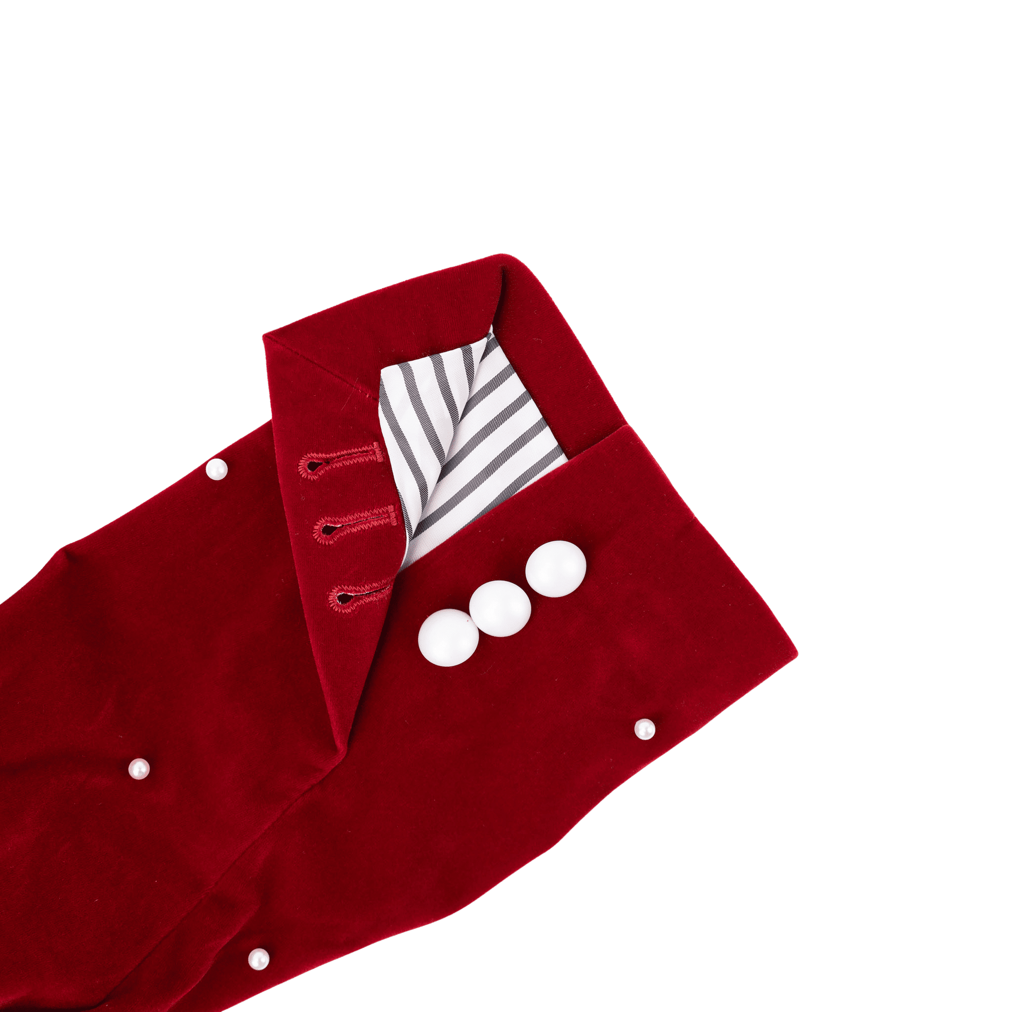 The Fiorella Blazer - Red Velvet Pearl,Clothing, Sassy Jones,