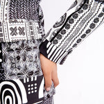 The Fiorella Luxe Blazer - Black/White - Sassy Jones