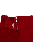 The Fiorella Pant - Red Velvet Pearl,Clothing, Sassy Jones,