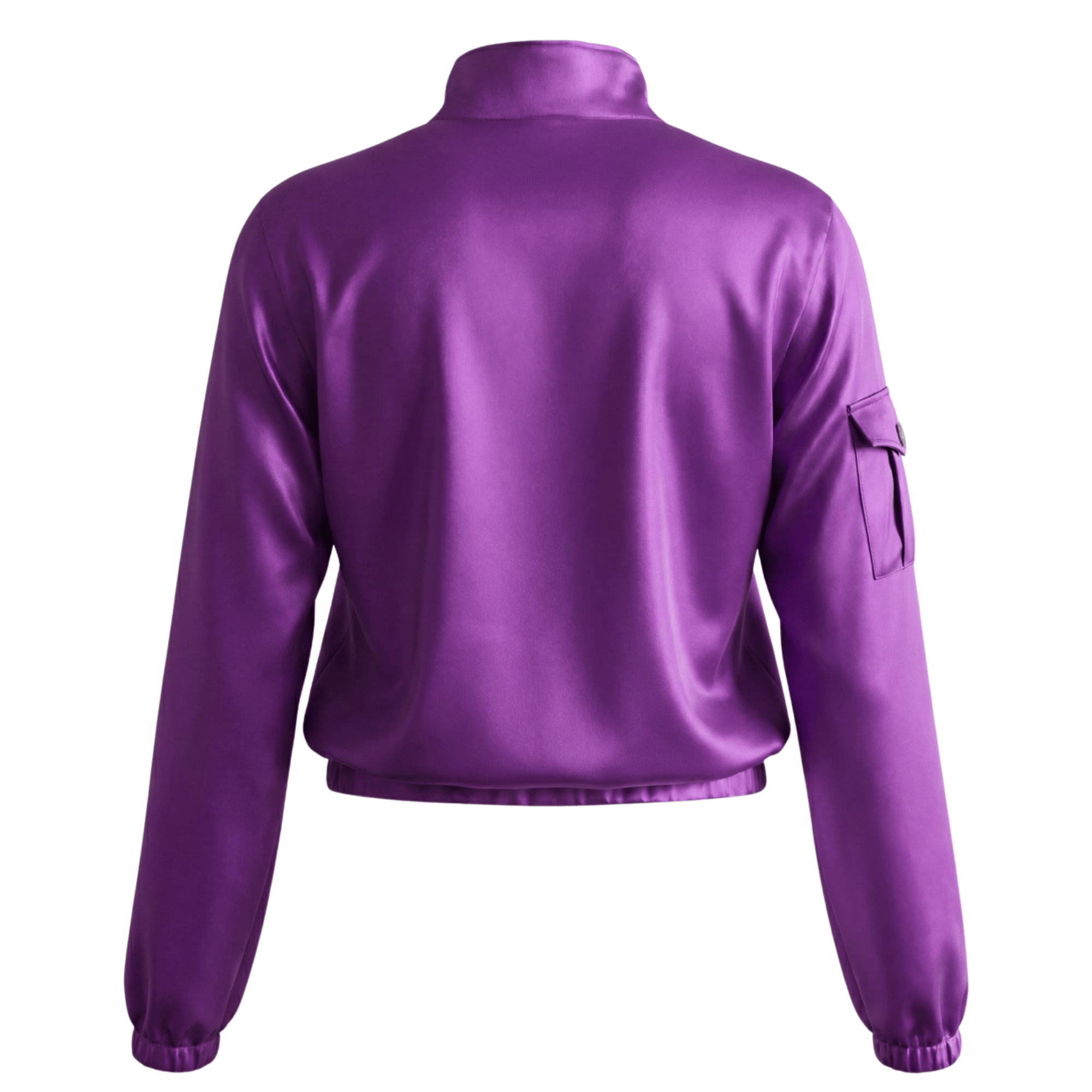 The Flo Signature Silk Jogger Jacket,Clothing, Sassy Jones,