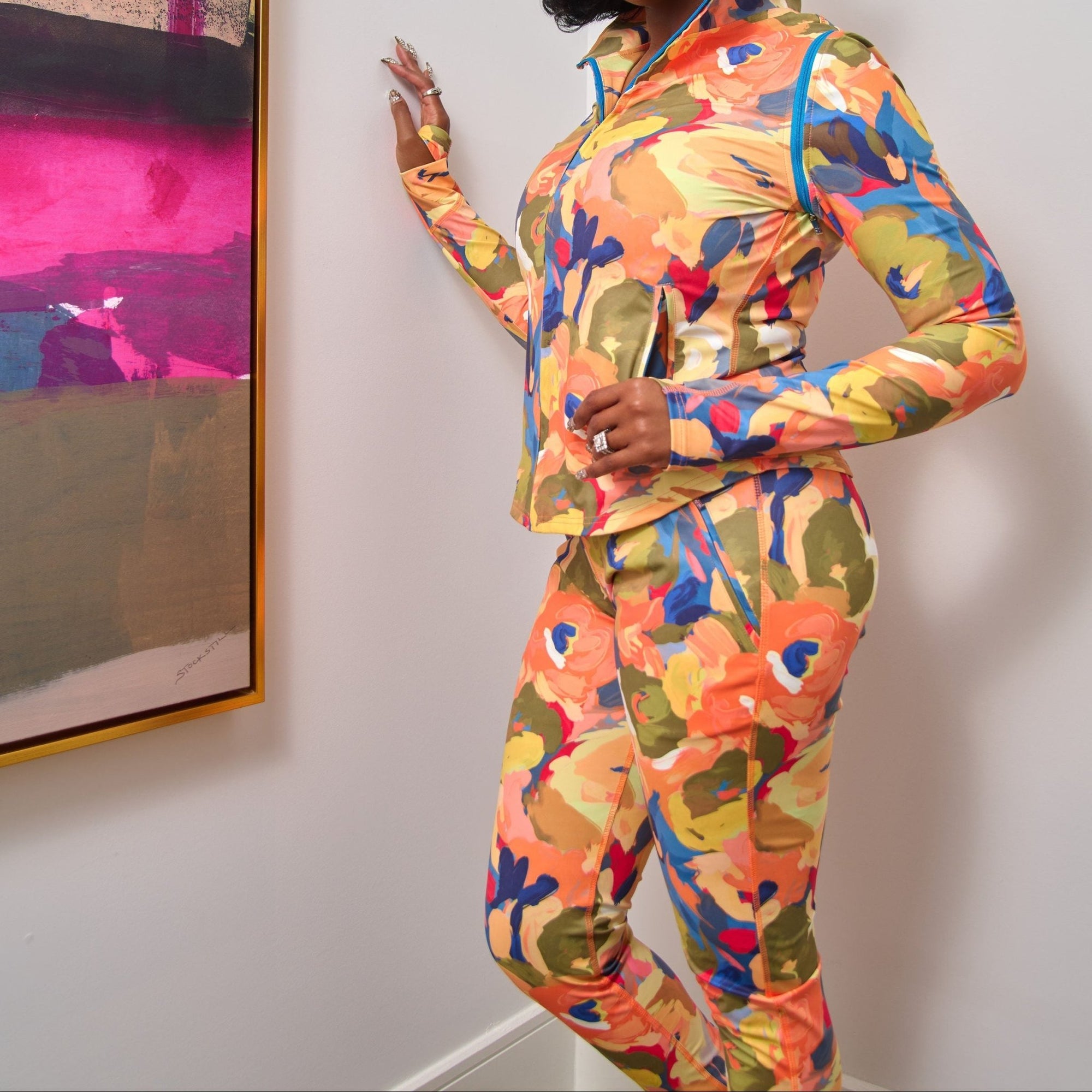 The Francesca High Waisted Stretch Leggings,Clothing, Sassy Jones,