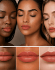 The Kiss Clutch - Exclusive Nude Lipsticks Travel Set,Beauty, Sassy Jones,