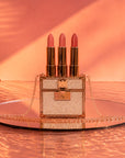 The Kiss Clutch - Exclusive Nude Lipsticks Travel Set,Beauty, Sassy Jones,