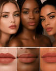 The Kiss Clutch - Exclusive Nude Lipsticks Travel Set,Beauty, Sassy Jones,