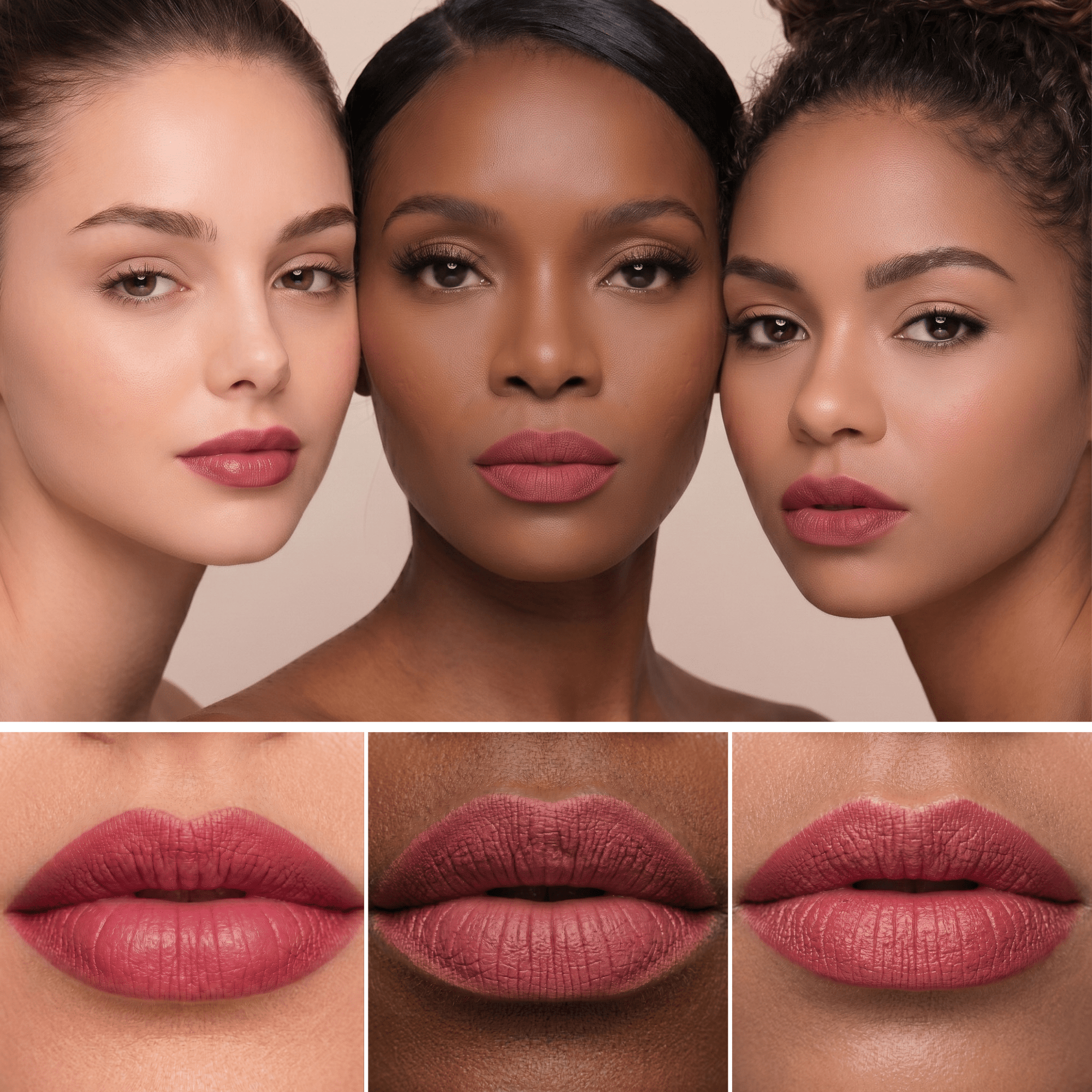 The Kiss Clutch - Exclusive Pink Lipsticks Travel Set,Beauty, Sassy Jones,