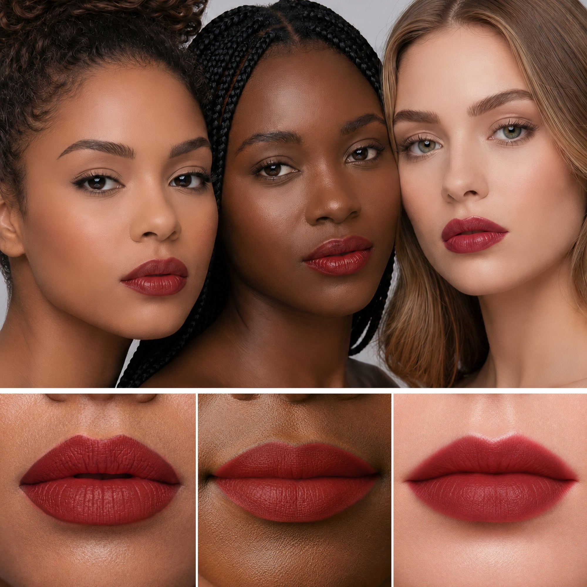 The Kiss Clutch - Exclusive Red Lipsticks Travel Set,Beauty, Sassy Jones,