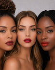 The Kiss Clutch - Exclusive Red Lipsticks Travel Set,Beauty, Sassy Jones,