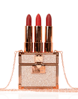 The Kiss Clutch - Exclusive Red Lipsticks Travel Set,Beauty, Sassy Jones,