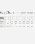 The Sorelle Silky Pleated Lounge Top,, Sassy Jones,