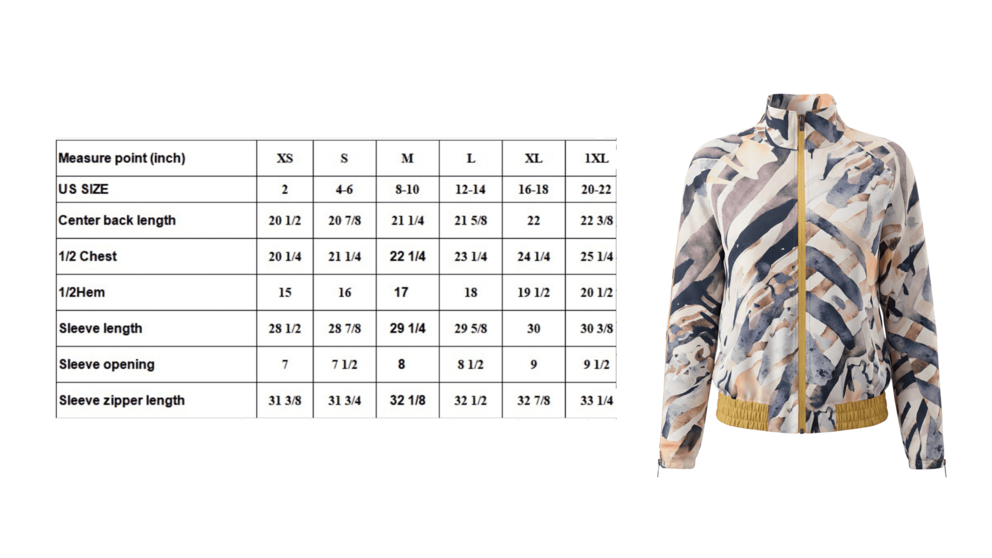 The Ulana 2 - Way Zip Stretch Jacket - Safari Ink,Clothing, Sassy Jones,