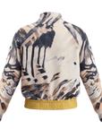 The Ulana 2 - Way Zip Stretch Jacket - Safari Ink,Clothing, Sassy Jones,
