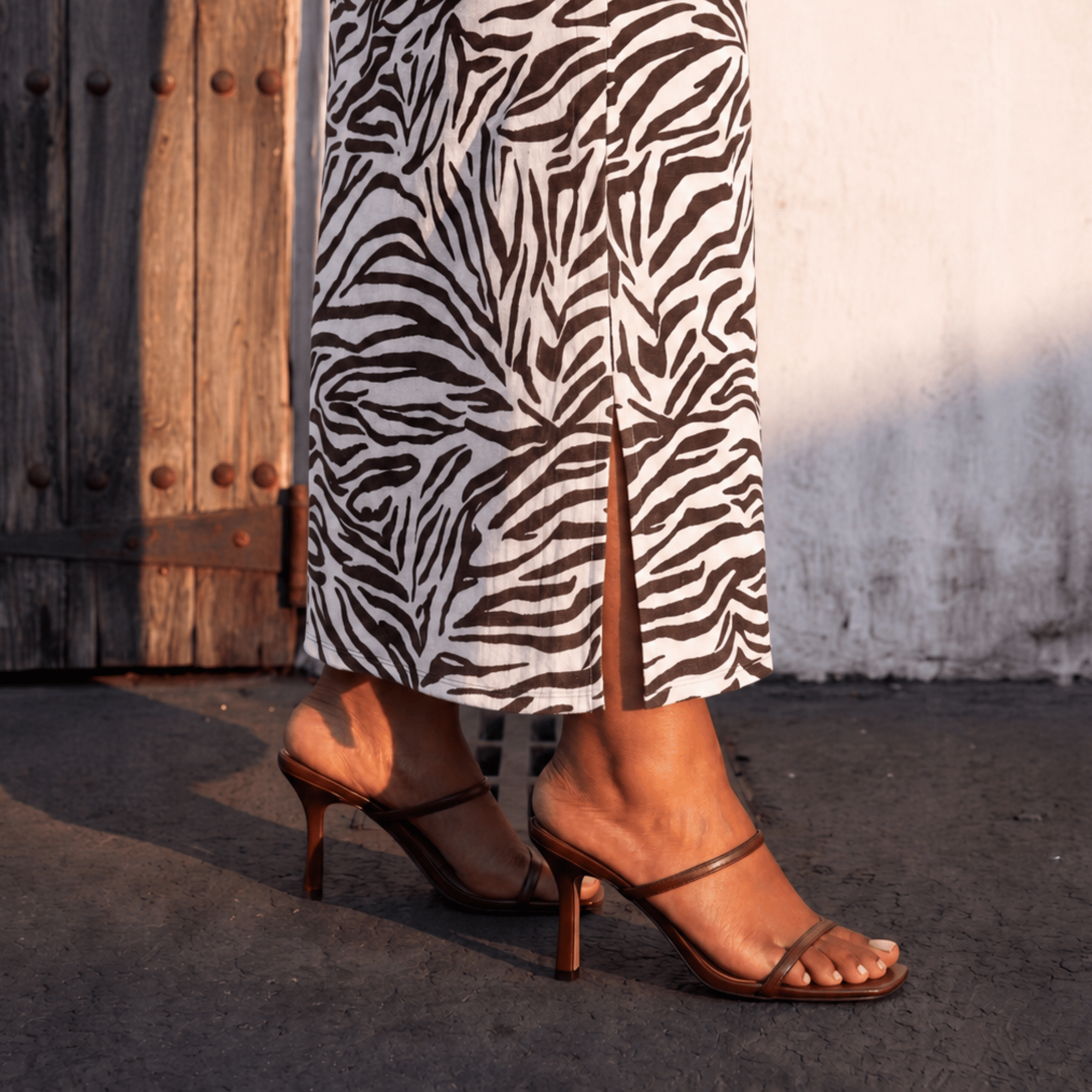 The Vionique Relaxed Wrap Tie Dress