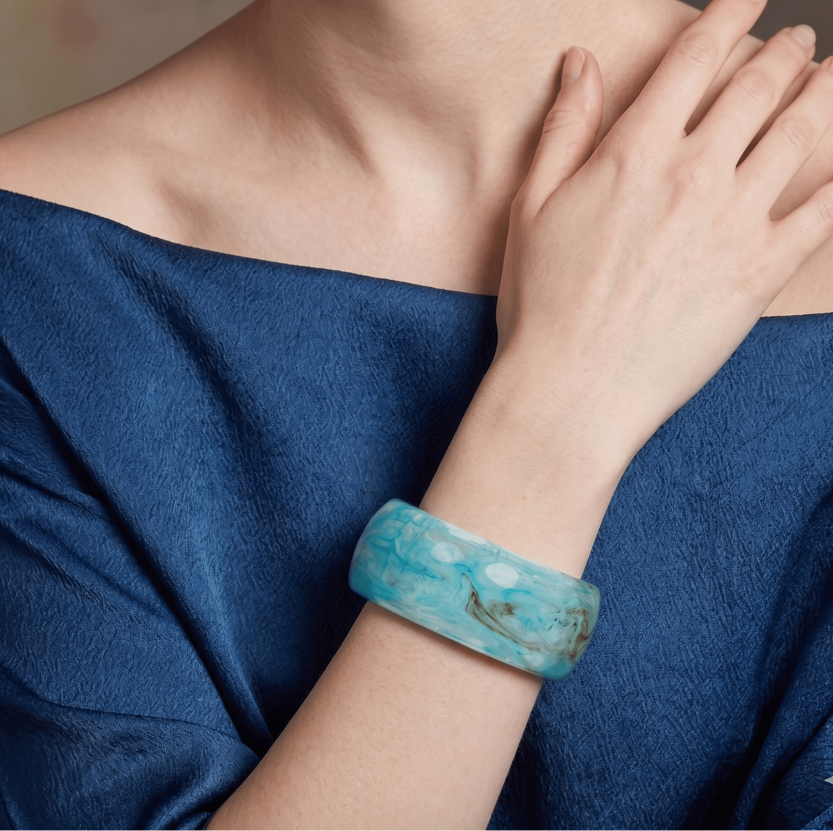 Tyla Ocean Wave Bangle