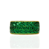 Tyla Party Bangle - Sequin Emerald,Bracelets, Sassy Jones,