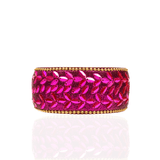 Tyla Party Bangle - Sequin Fuschia,Bracelets, Sassy Jones,