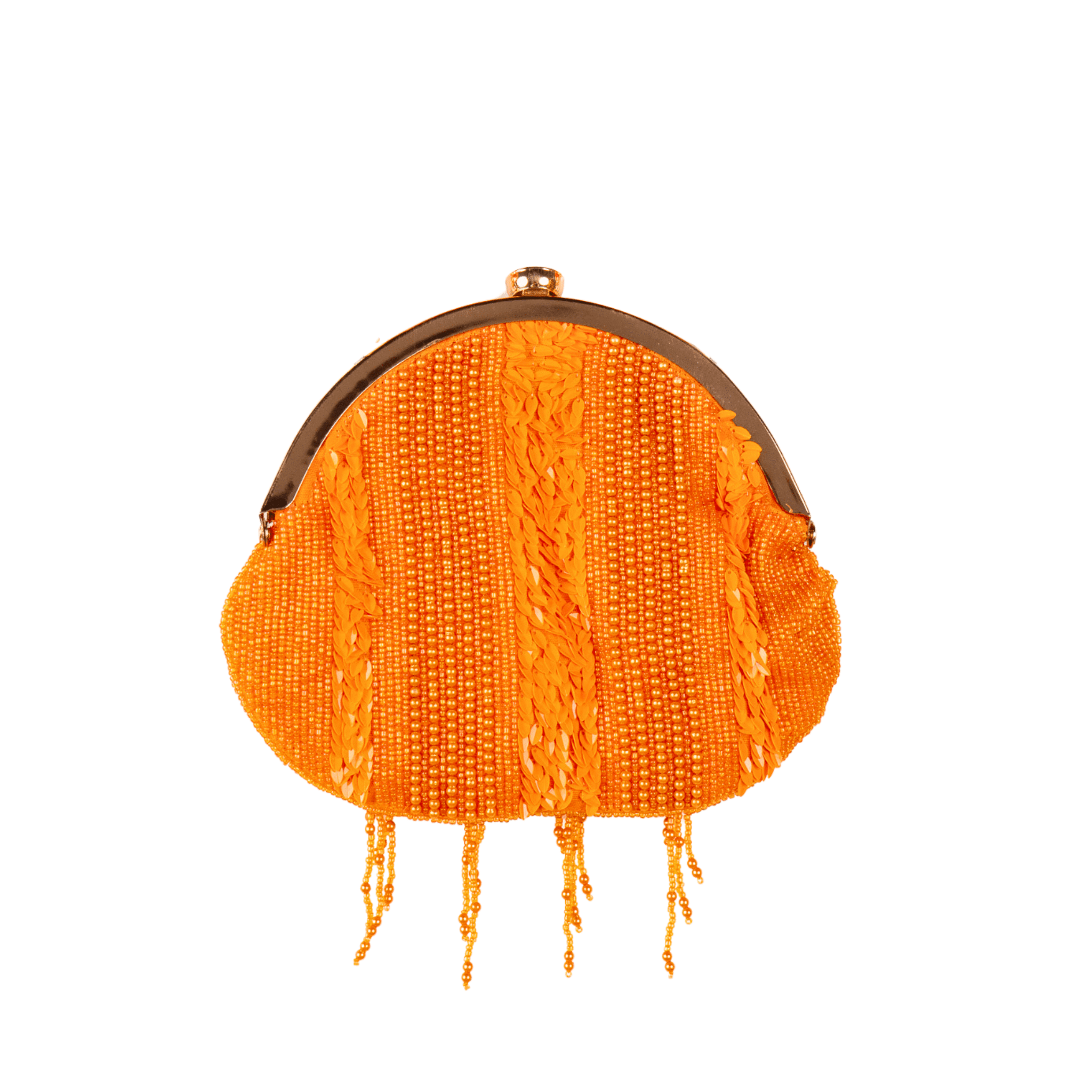 Tyla Party Tote - Sequin Orange,Handbags, Sassy Jones,