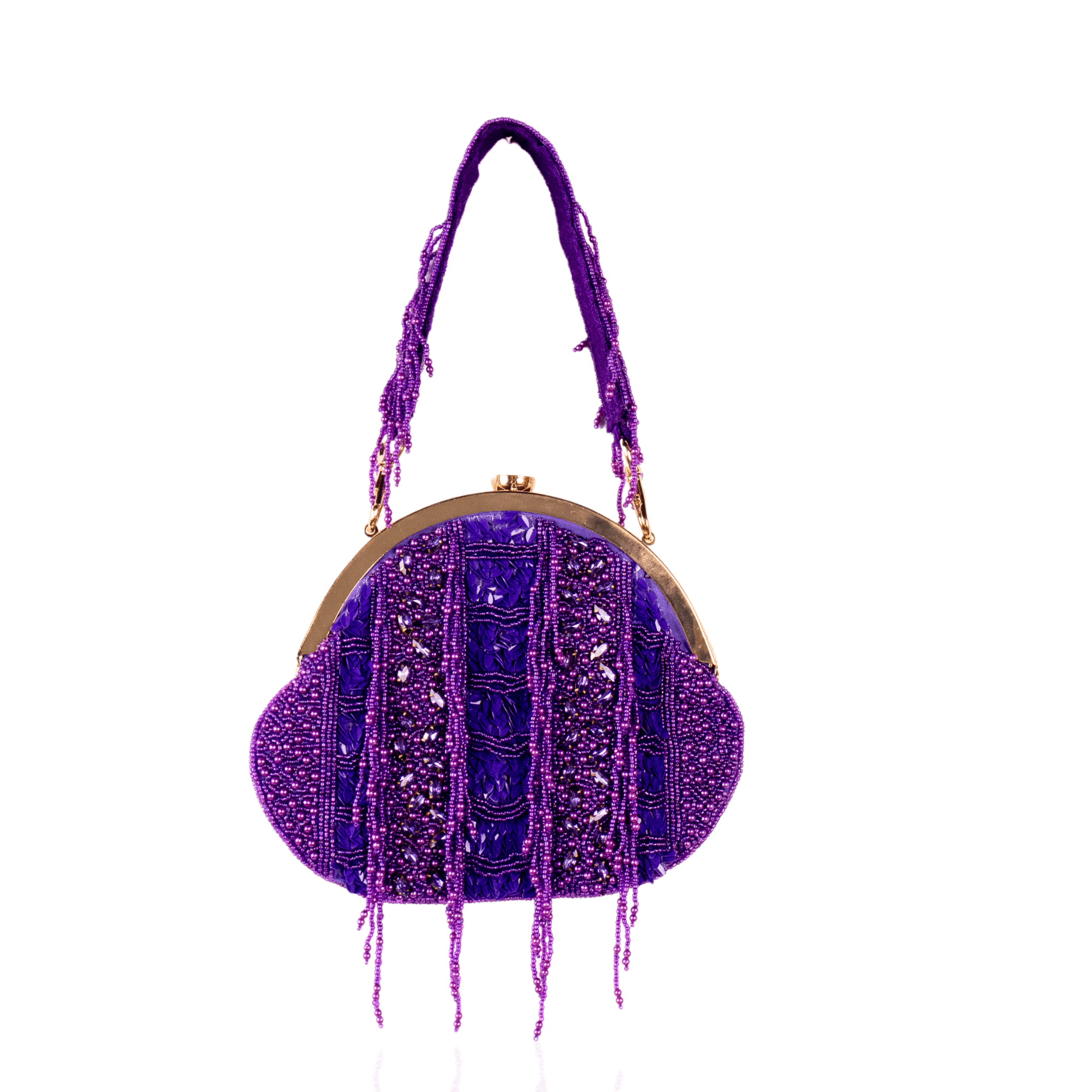 Tyla Party Tote - Sequin Purple,Handbags, Sassy Jones,