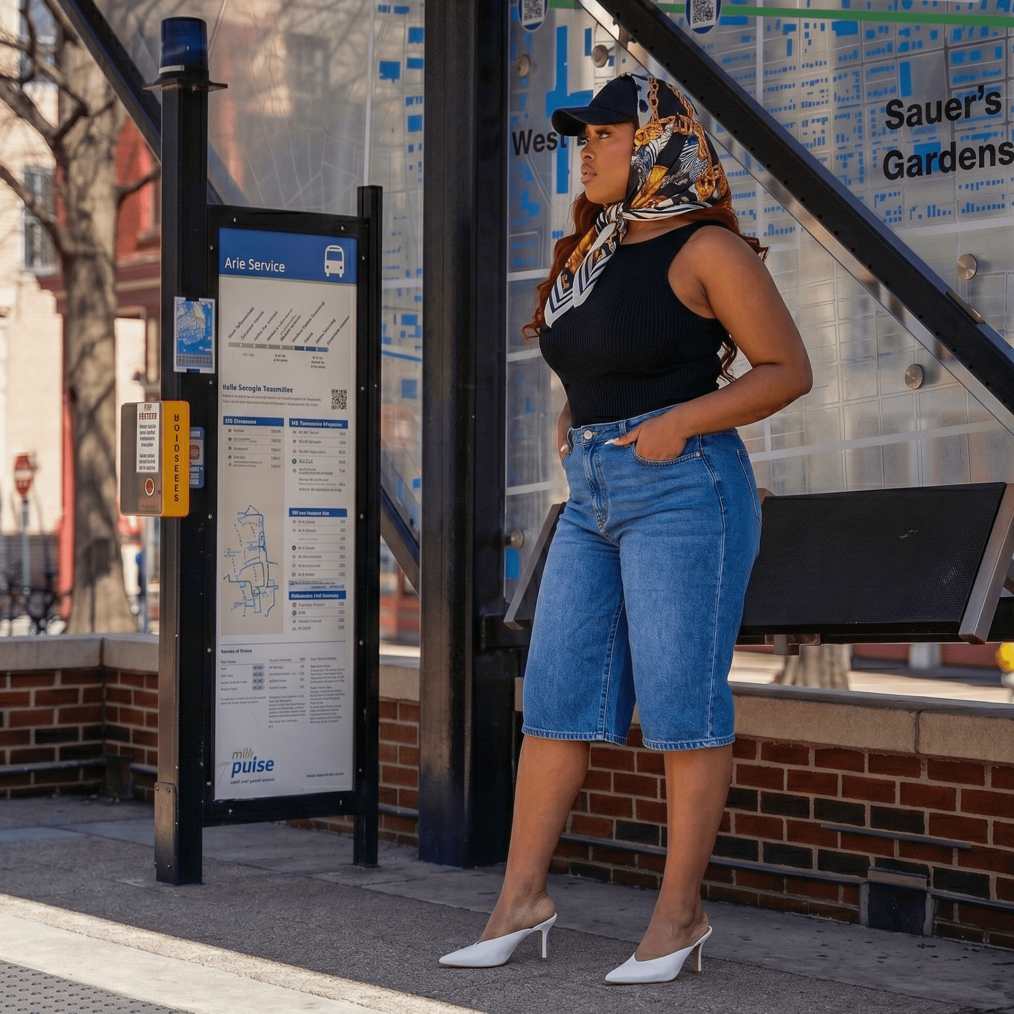 Untamed Luxe Scarf 33" x 33",Scarves, Sassy Jones,