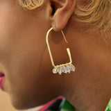 Valentina Arch - Gold,Earrings, Sassy Jones,