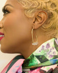 Valentina Arch - Gold,Earrings, Sassy Jones,