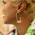 Valentina Arch - Gold,Earrings, Sassy Jones,