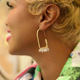 Valentina Arch - Gold,Earrings, Sassy Jones,