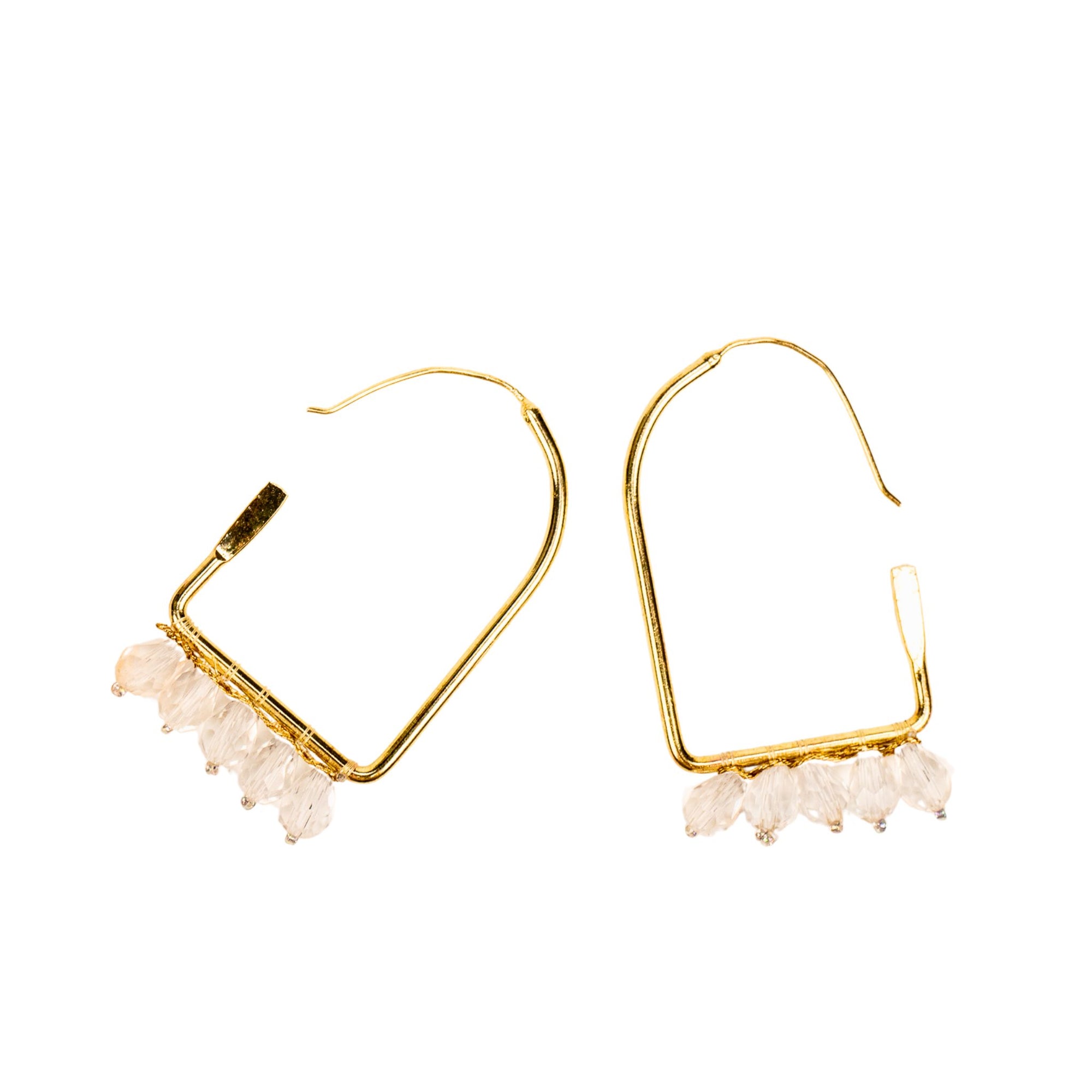 Valentina Arch - Gold,Earrings, Sassy Jones,