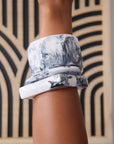 Victoria 3pc Bracelet Stack - B/W Marble,Earrings, Sassy Jones,