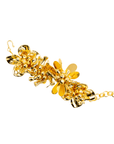 Wisteria Sculptural Bracelet - 18k Gold,Bracelets, Sassy Jones,