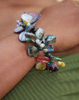 Wisteria Abalone Shell Bracelet - Wild Flower,Necklaces, Sassy Jones,