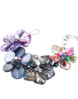 Wisteria Abalone Shell Bracelet - Wild Flower,Necklaces, Sassy Jones,