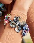 Wisteria Abalone Shell Bracelet - Wild Flower,Necklaces, Sassy Jones,