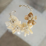 Wisteria Semi Precious Bracelet - Mother of Pearl,Bracelets, Sassy Jones,