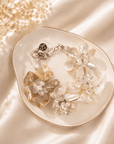 Wisteria Semi Precious Bracelet - Mother of Pearl,Bracelets, Sassy Jones,