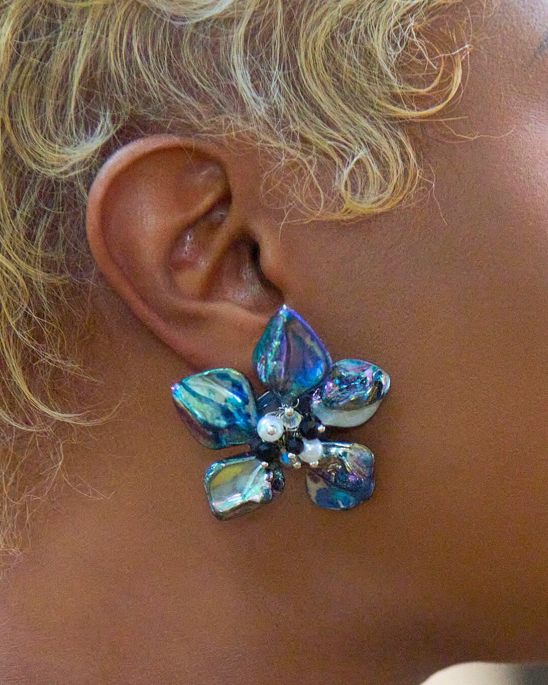 Wisteria Abalone Shell Earrings - Wild Flower,Bracelets, Sassy Jones,