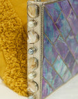 Wisteria Square Clutch - Abalone,Handbags, Sassy Jones,